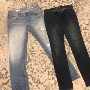 Gap Jeans and New York and Company Jeans